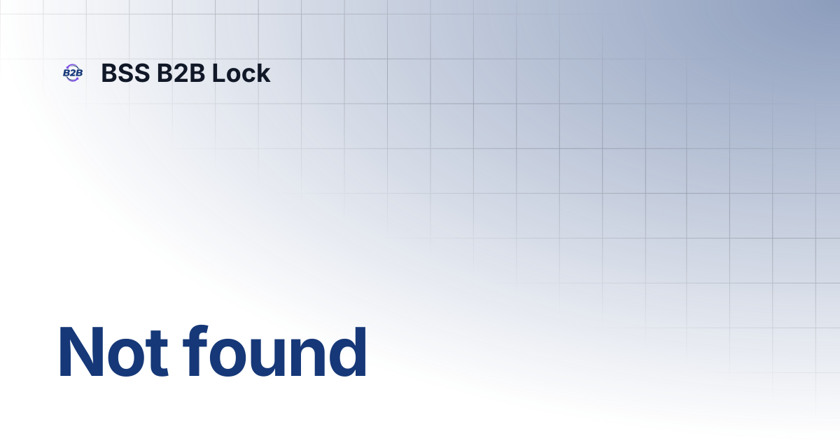 Manually Restore Classic Password Login Form (Advanced) | BSS B2B Lock